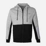 MEN HOODED FLEECE CARDIGAN