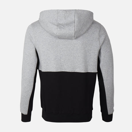 MEN HOODED FLEECE CARDIGAN