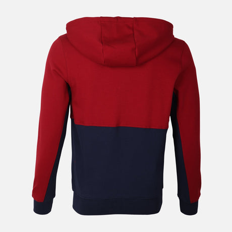 MEN HOODED FLEECE CARDIGAN