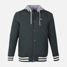 MEN BOMBER JACKET WITH HOOD