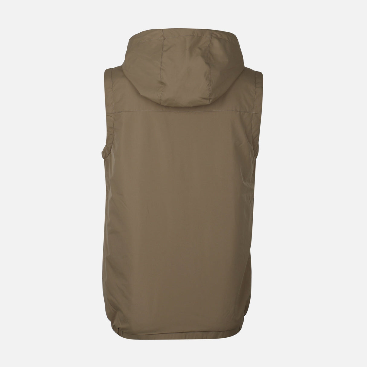 MEN PADDED VEST WITH HOOD