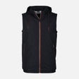 MEN PADDED VEST WITH HOOD