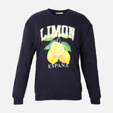 WOMEN OVERSIZE PHOTO PRINT SWEATSHIRT