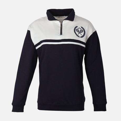 WOMEN HALF-ZIP SWEATSHIRT