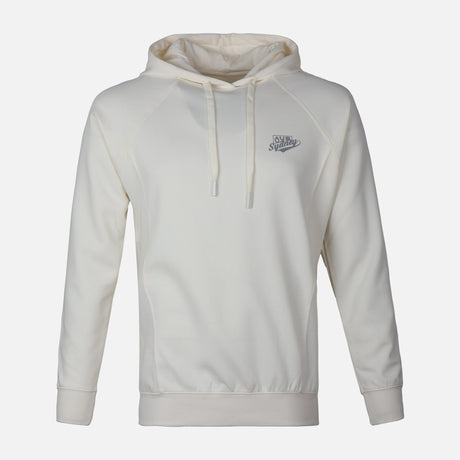 MEN SOLID HOODED PULLOVER