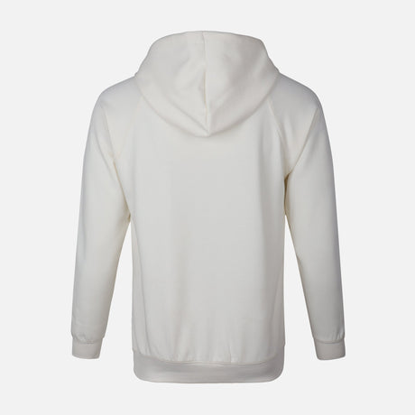 MEN SOLID HOODED PULLOVER