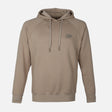 MEN SOLID HOODED PULLOVER