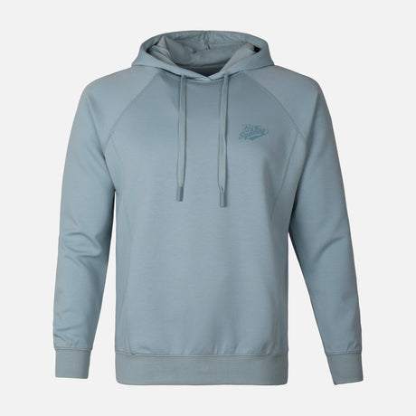 MEN SOLID HOODED PULLOVER