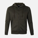 MEN BASIC HOODED CARDIGAN
