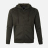 MEN BASIC HOODED CARDIGAN