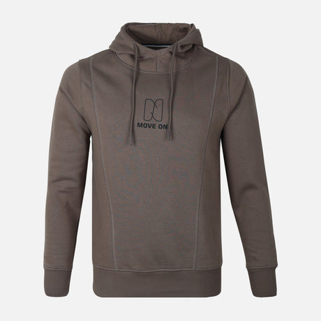 MEN HOODED PULLOVER