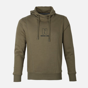 MEN HOODED PULLOVER