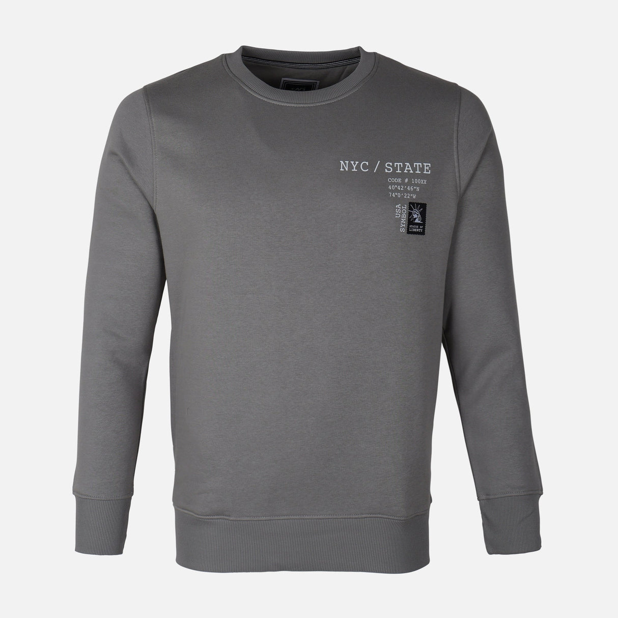 MEN PULLOVER ROUND NECK