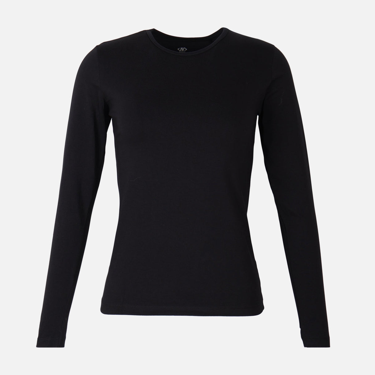 WOMEN BASIC LONG SLEEVE BODY FIT TEE