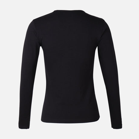 WOMEN BASIC LONG SLEEVE BODY FIT TEE