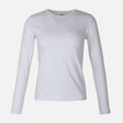 WOMEN BASIC LONG SLEEVE BODY FIT TEE