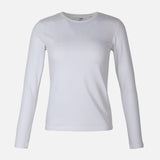 WOMEN BASIC LONG SLEEVE BODY FIT TEE