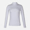 WOMEN BASIC LONG SLEEVE HIGH NECK TEE