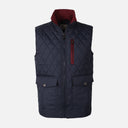 MEN QUILTED PADDED VEST