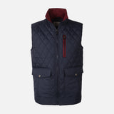 MEN QUILTED PADDED VEST