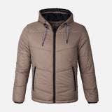 MEN FASHION HOODED PUFFER JACKET