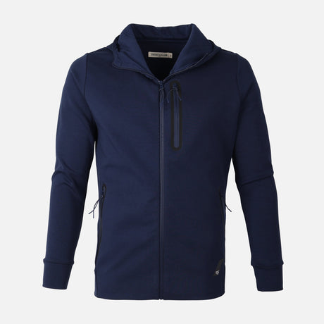 MEN HOODED CARDIGAN