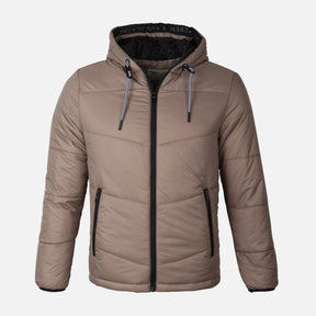 MEN FASHION HOODED PUFFER JACKET