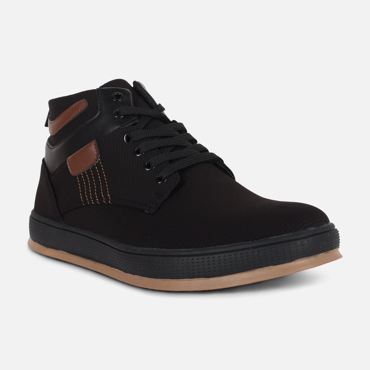 MEN CASUAL LACE-UP BOOTS