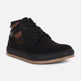 MEN CASUAL LACE-UP BOOTS