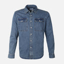 MEN DENIM LONG SLEEVE SHIRT