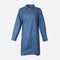 WOMEN DENIM LONG SHIRT LONG SLEEVES