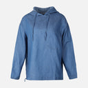 WOMEN DENIM LONG SLEEVE SHIRT