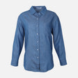 WOMEN DENIM LONG SLEEVE SHIRT