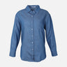 WOMEN DENIM LONG SLEEVE SHIRT