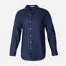 WOMEN DENIM LONG SLEEVE SHIRT