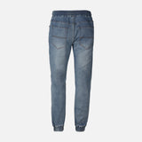 MEN DENIM JOGGER PANTS