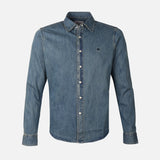 MEN DENIM LONG SLEEVE SHIRT