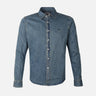 MEN DENIM LONG SLEEVE SHIRT