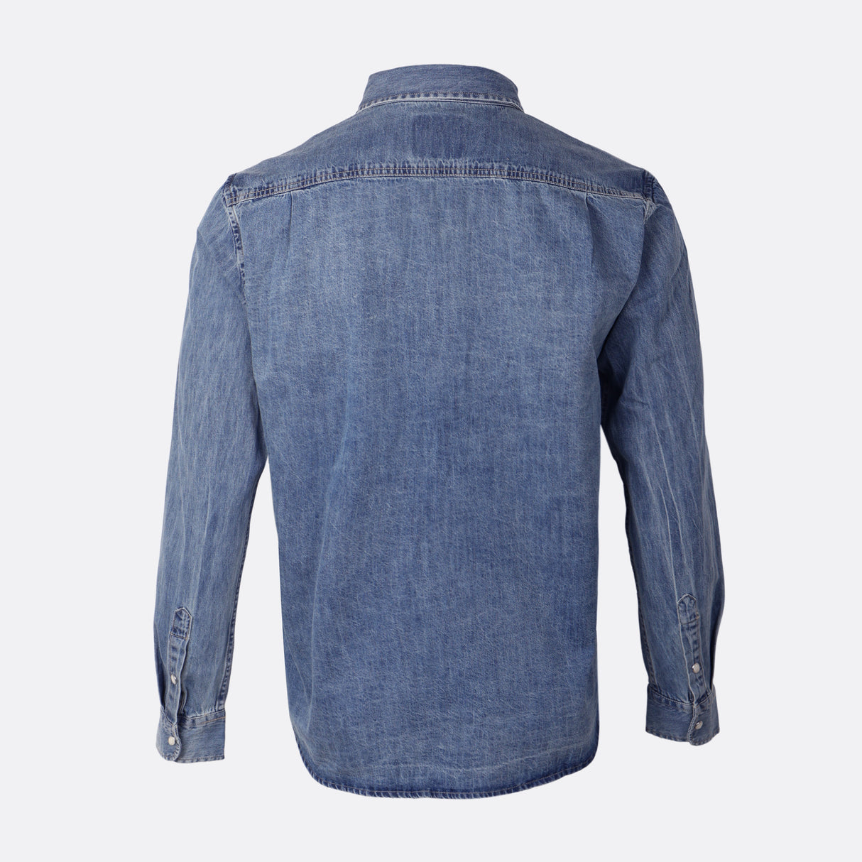 Men Denim Long Sleeve Shirt