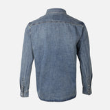 MEN DENIM LONG SLEEVE SHIRT