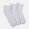 LADIES DIABETIC MESH ANKLE SOCKS