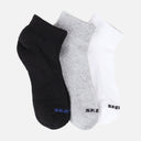 LADIES TERRY QUATER CREW 3 PAIRS