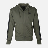 MEN HOODED SWEATSHIRT FULL ZIP