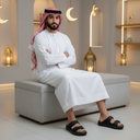 نعال رجالي بتصميم عربي