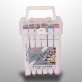 Markers Colors Two Side 24 Colors