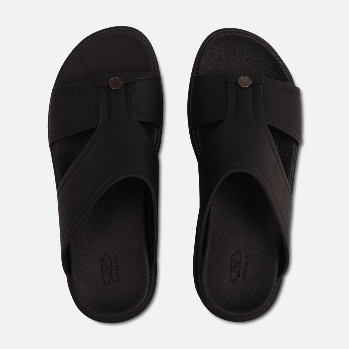 Men Cross Strap Arabic Slipper