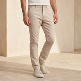 Men Cross Pocket Chino Pants