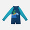 Boys 1 Piece Long Sleeve Swimsuit