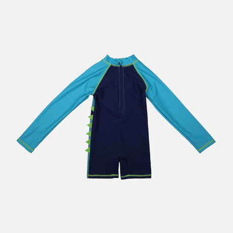 Boys 1 Piece Long Sleeve Swimsuit