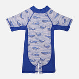 Boys 1 Piece Swimsuit Short Sleeve